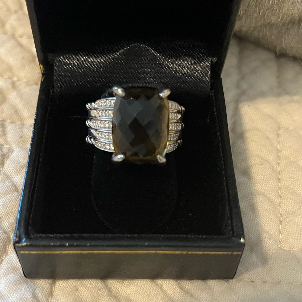 David Yurman Silver Tides ring